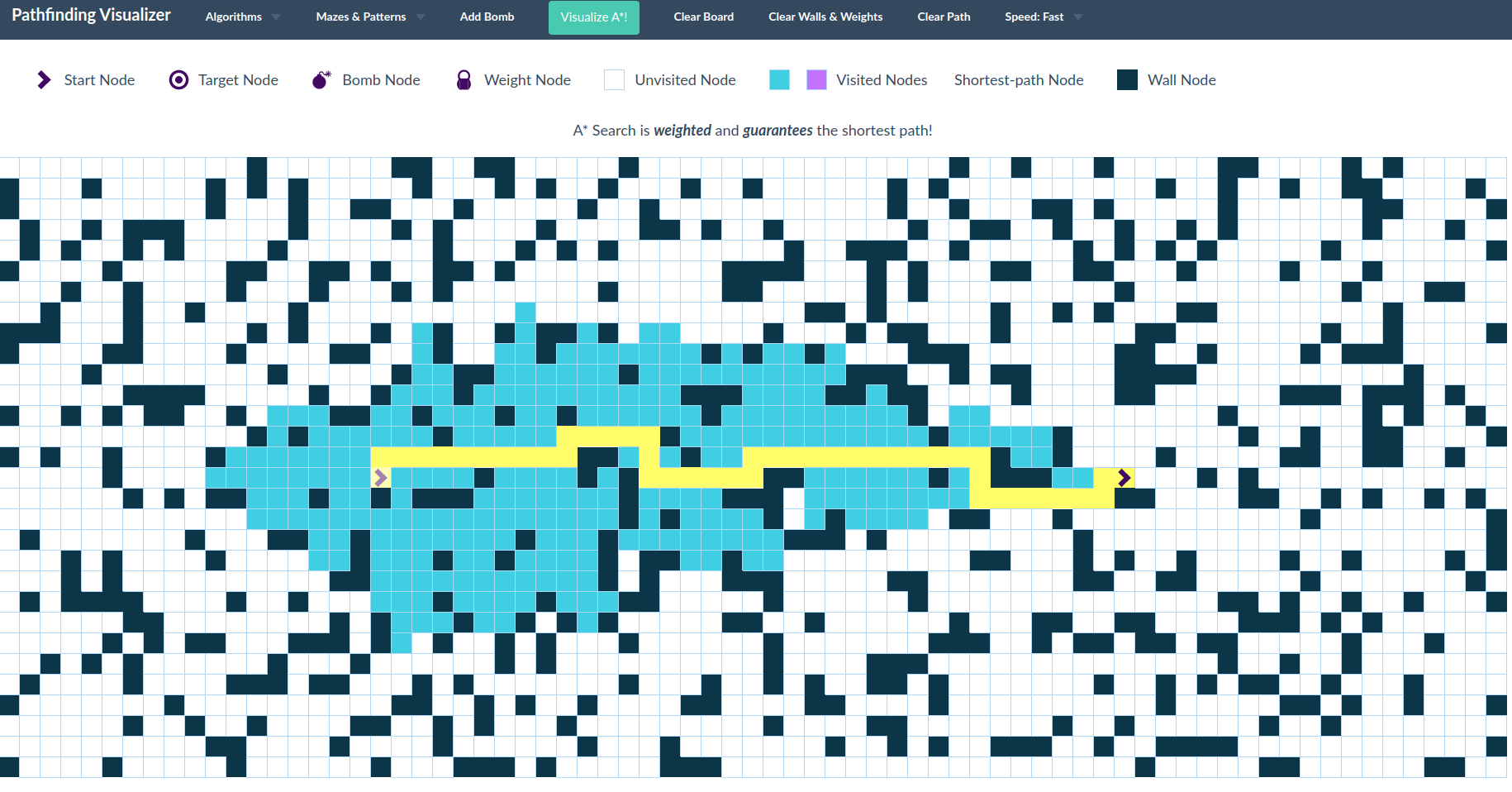 Pathfinder Visualizer